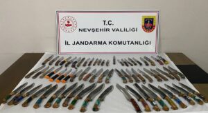 NEVŞEHİR (AA) – Nevşehir'de yasa dışı silah ticaretine yönelik operasyonda
