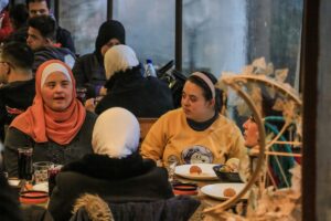 ŞAM (AA) – Suriye'nin başkenti Şam'da Down sendromlu gençlerin çalıştığı