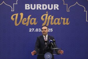 BURDUR (AA) – Sanayi ve Teknoloji Bakanı Mehmet Fatih Kacır,