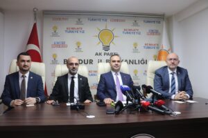 BURDUR (AA) – Sanayi ve Teknoloji Bakanı Mehmet Fatih Kacır,