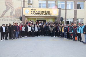 SİİRT (AA) – Siirt genelindeki okullarda, 1-7 Mart Deprem Haftası