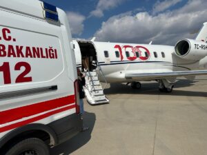 ŞIRNAK (AA) – Şırnak'ın Silopi ilçesinde rahatsızlanan 3 aylık kız