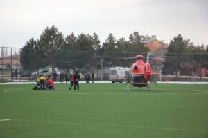 SİVAS (AA) – Sivas'ta, Süper Amatör Lig Play-Off'ta, Zaraspor ile