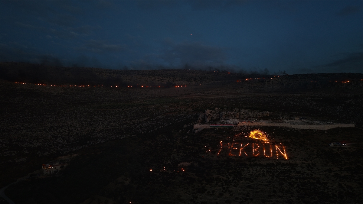 Suriye'nin kuzeyindeki Afrin'de Nevruz kutlandı