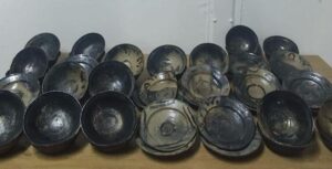 TEKİRDAĞ (AA) – Tekirdağ'da jandarma ekiplerince bir teknede tarihi eser