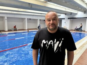 TEKİRDAĞ (AA) – Tekirdağ'da down sendromlu çocuklar, yüzme yarışmasında mücadele