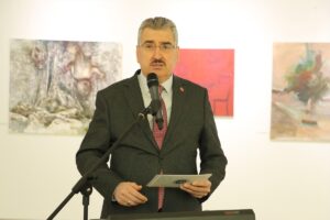 TEKİRDAĞ (AA) – Tekirdağ'da "Sanatçı Kadın Akademisyenler" adlı resim sergisi