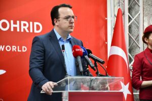 OHRİ (AA) – Türk Hava Yolları'nın (THY) İstanbul-Ohri seferleri törenle