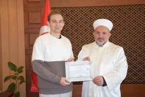 GİRESUN (AA) – Giresun'da Türk kadınla evlenme kararı alan Ukraynalı