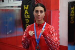 ORDU (AA) – Milli wushucu Oya Kömürcü, 8. kez Türkiye