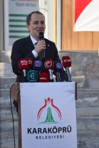 ŞANLIURFA (AA) – Yeniden Refah Partisi Genel Başkanı Fatih Erbakan,