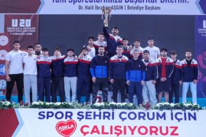 ÇORUM (AA) – Türkiye Güreş Federasyonu tarafından Çorum’da düzenlenen 20