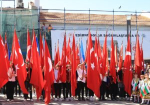 EDİRNE (AA) – Edirne, Kırklareli ve Tekirdağ'da 23 Nisan Ulusal