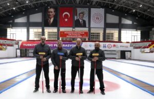ERZURUM (AA) – YUNUS HOCAOĞLU – Lisanslı curling sporcusu 50