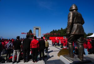 ÇANAKKALE (AA) – Çanakkale Kara Savaşları'nın 110. yılı dolayısıyla düzenlenen