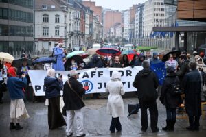 BRÜKSEL (AA) – Fransa'da 25 gündür "Filistin'de adalet" için açlık