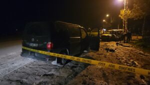 AMASYA (AA) – Amasya'nın Suluova ilçesinde panelvan ile hafif ticari