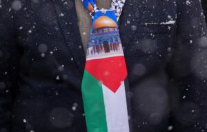 ANKARA (AA) – Ankara Filistin Dayanışma Platformu (ANFİDAP) üyeleri, Refah