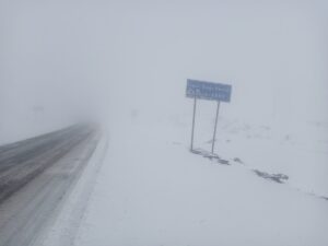 KARS (AA) – Kars ve Ardahan'ın yüksek kesimlerinde kar yağışı