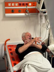 BALIKESİR (AA) – Balıkesir'in Erdek ilçesinde ayı saldırısına uğrayan kişi