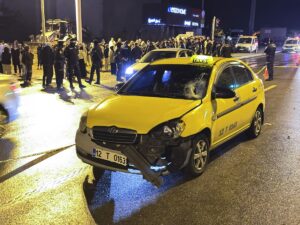 BİNGÖL (AA) – Bingöl'de taksinin çarptığı üniversite öğrencisi genç kız