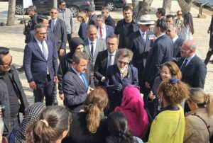 ÇANAKKALE (AA) – Birleşik Krallık Kraliyet Prensesi Anne, Gelibolu Yarımadası'ndaki