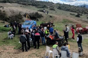 BURSA (AA) – Bursa'nın Orhaneli ilçesinde kaybolan kişi için arama