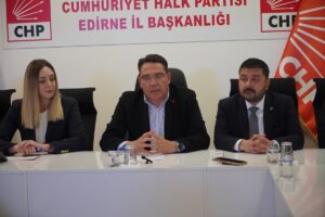 EDİRNE (AA) – CHP Genel Başkan Yardımcısı Yankı Bağcıoğlu, Edirne'de