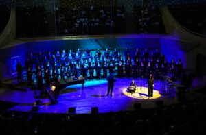 ANKARA (AA) – Devlet Çoksesli Korosu, CSO Ada Ankara'da, "gecenin