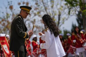 İZMİR (AA) – Ege Ordusu Bölge Bando Komutanlığı, 23 Nisan