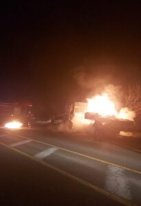 ELAZIĞ (AA) – Elazığ'da seyir halindeki tırda çıkan yangın söndürüldü.