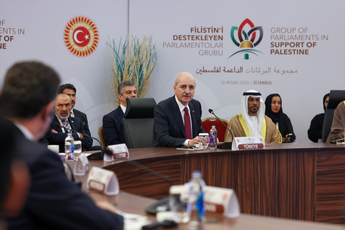 Filistin'i Destekleyen Parlamentolar Grubu Yuvarlak Masa Toplantısı yapıldı