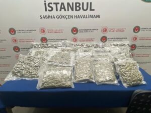 ANKARA (AA) – Ticaret Bakanlığı Gümrük Muhafaza ekipleri, İstanbul Sabiha