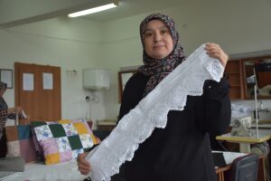 GÜMÜŞHANE (AA) – Gümüşhane'nin Kelkit ilçesinde sandıklarda saklanan çeyizler, Halk