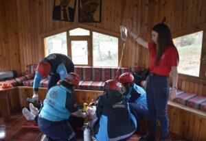 GÜMÜŞHANE (AA) – Gümüşhane'de "UMKE Acil Müdahale Ünitesi Kurulumu, İşletilmesi