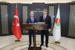 AMASYA (AA) – İçişleri Bakan Yardımcısı Mehmet Aktaş, Amasya Valiliğine
