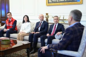 - "Ülkemiz, göç yönetiminde Cumhurbaşkanımız Sayın Recep Tayyip Erdoğan'ın liderliğinde