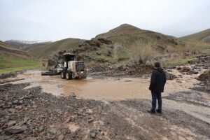 IĞDIR/AĞRI (AA) – Iğdır ve Ağrı'da etkili olan sağanak sonrası