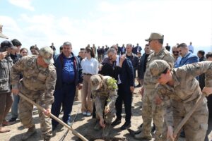 IĞDIR (AA) – Iğdırlı hayırsever Birsen Aktaş'ın talebiyle 50 dönümlük