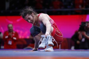 ANKARA (AA) – Slovakya'da düzenlenen 2025 Avrupa Güreş Şampiyonası'nda kadınlar