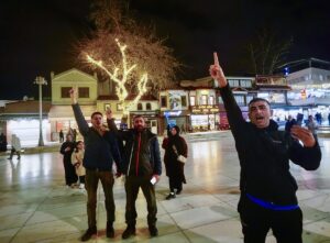 İSTANBUL (AA) – İsrail'in Gazze'ye yönelik saldırıları, İstanbul genelinde tekbirlerle