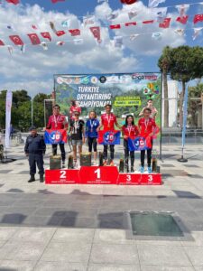 ANKARA (AA) – Türkiye Oryantiring Şampiyonası Sezon Finalinde Jandarma Gücü