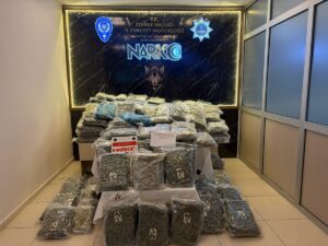 EDİRNE (AA) – Edirne’de Kapıkule Gümrük Sahası’nda düzenlenen uyuşturucu operasyonunda