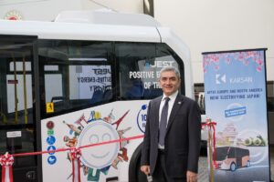 İSTANBUL (AA) – Karsan, minibüs modeli JEST'in 10 bininci üretimini