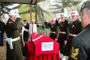 TOKAT (AA) – Kıbrıs gazisi Mazlum Göçmez'in cenazesi Tokat'ın Turhal