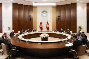 BİŞKEK (AA) – TBMM Başkanı Numan Kurtulmuş, resmi ziyaret gerçekleştirdiği