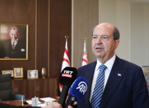 LEFKOŞA (AA) – Kuzey Kıbrıs Türk Cumhuriyeti (KKTC) Cumhurbaşkanı Ersin