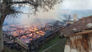 MANİSA (AA) – Manisa'nın Demirci ilçesinde ahırda başlayan ve 2