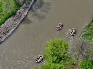 DÜZCE (AA) – Türkiye'nin en önemli rafting parkurlarından Düzce'nin Cumayeri