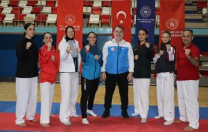 AĞRI (AA) – ABDULLAH SÖYLEMEZ – Kadın ve Erkek Karate